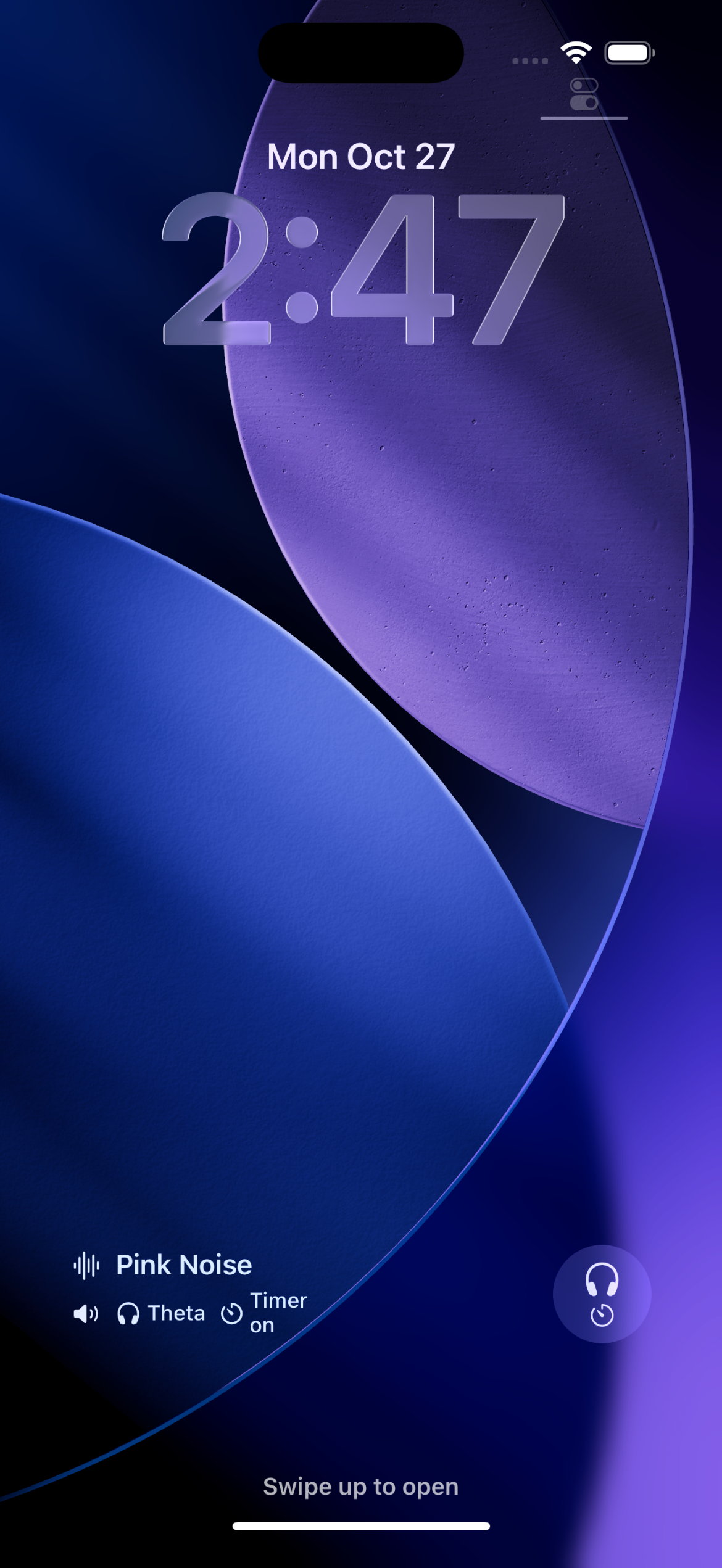 SleepNoize Lock Screen Widgets